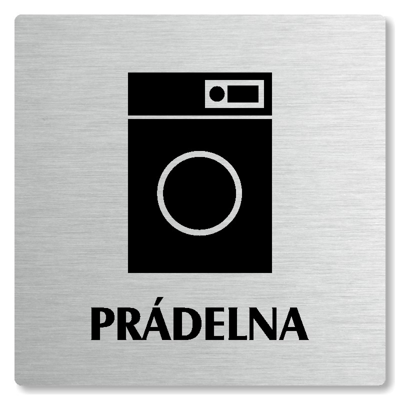 Prádelna, 80x80mm, stříbrná, Nevada